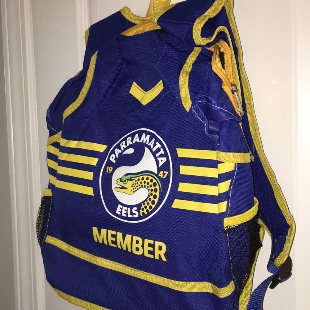 Sydney Parramatta Eels NRL rugby kids backpack